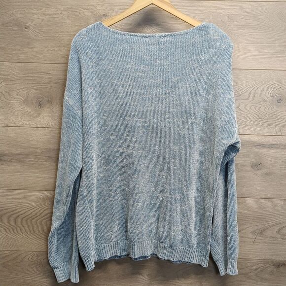 Stillwater Supply Co Baby Blue Pullover Fleece Sweater Women's Plus Size 2X - Picture 6 of 8